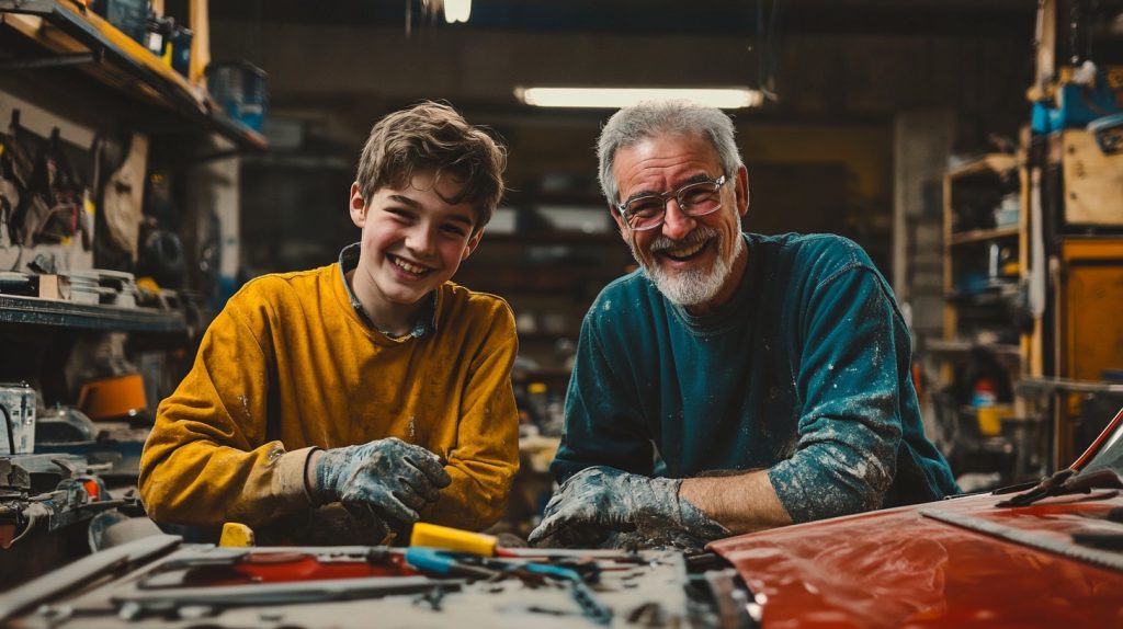 دانش‌آموز رشته‌ی فنی و حرفه ای و کار و دانش